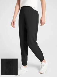Athleta Textured Brooklyn Jogger in Black
